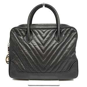 CHANEL Black Caviar Leather Bag